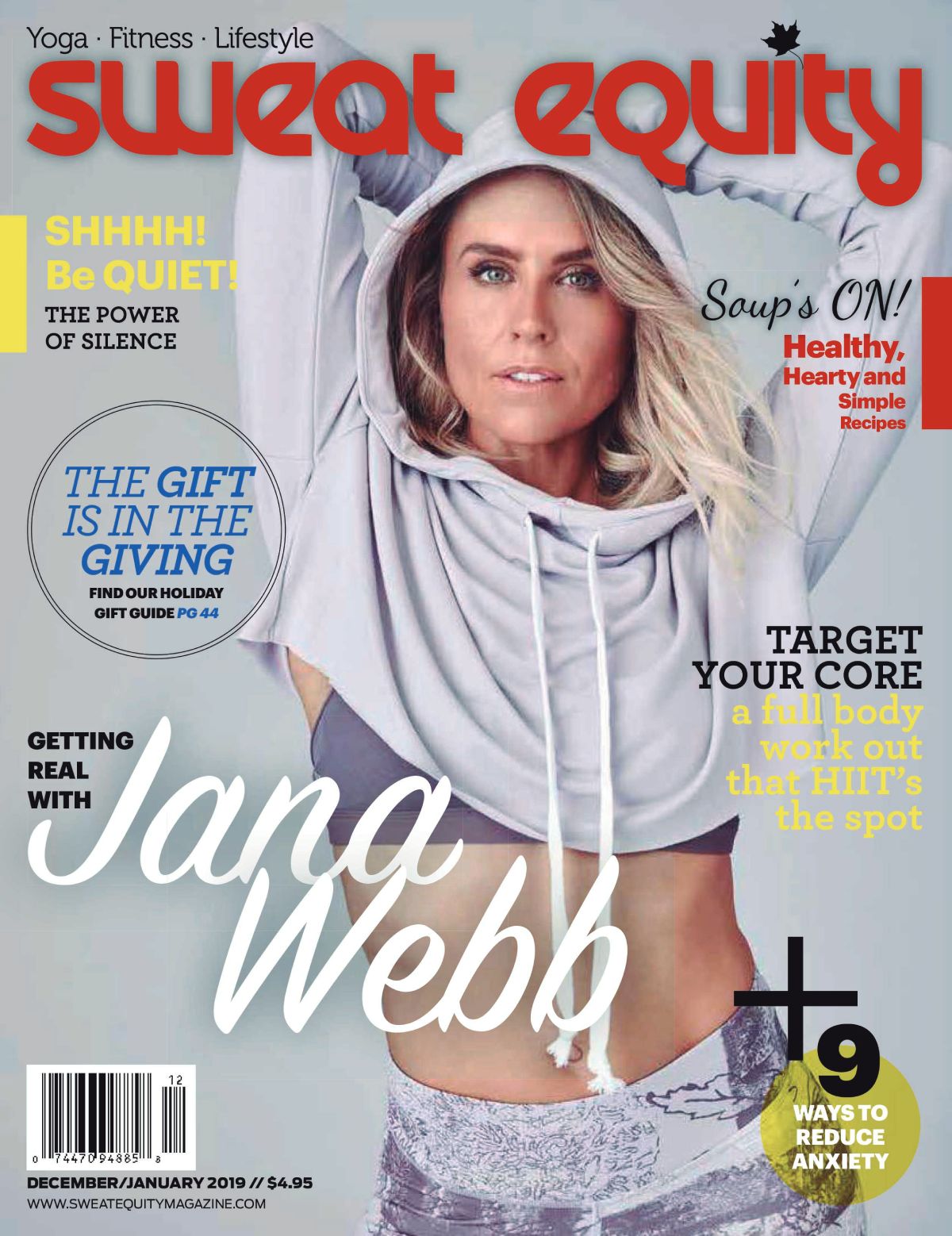Sweat Equity Magazine Featuring Jana Webb